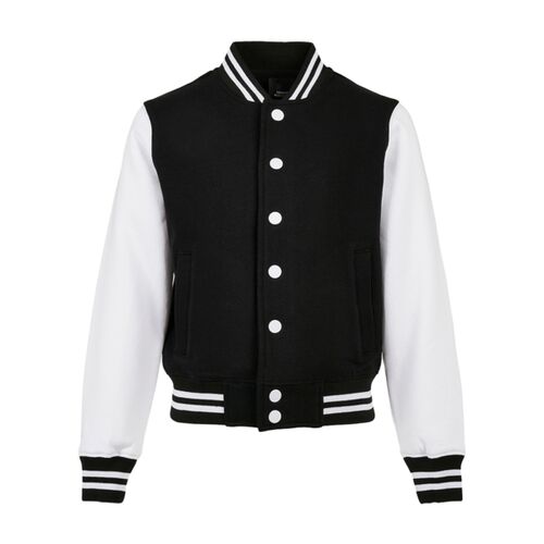 Kids´ Organic Sweatshirt College Jacket Kinder Sweatjacke | Build Your Brand Miniaturansicht