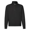 Premium Zip Neck Raglan Sweatshirt | Fruit of the Loom Miniaturansicht