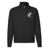 Premium Zip Neck Raglan Sweatshirt | Fruit of the Loom Miniaturansicht