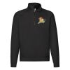 Premium Zip Neck Raglan Sweatshirt | Fruit of the Loom Miniaturansicht