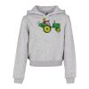 Girls Cropped Sweat Hoody | Build Your Brand Miniaturansicht